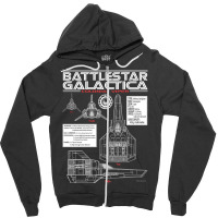 Battlestar Galactica Colonial Viper Zipper Hoodie | Artistshot