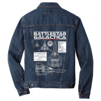 Battlestar Galactica Colonial Viper Men Denim Jacket | Artistshot