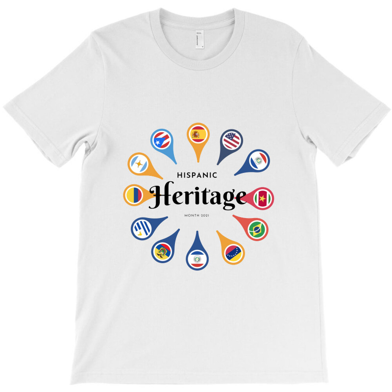 National Hispanic Heritage Month 2021 T-shirt | Artistshot