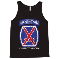 10th Mountain Division Climb To Glory 20324 Tank Top | Artistshot