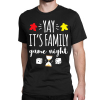 Celebrate Family Game Night Board Games Card Games Classic T-shirt | Artistshot