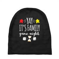 Celebrate Family Game Night Board Games Card Games Baby Beanies | Artistshot