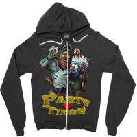 Party Time Zipper Hoodie | Artistshot