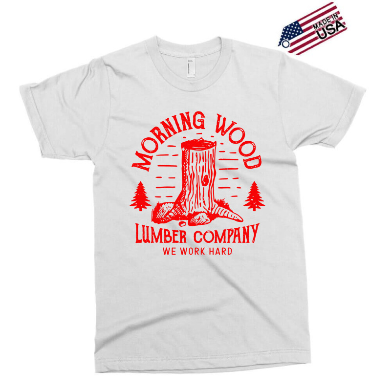 Morning Wood Company Exclusive T-shirt by GassPoll | Artistshot