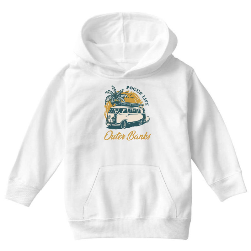 Outer Banks Pogue Life Youth Hoodie by TheSkulloids | Artistshot