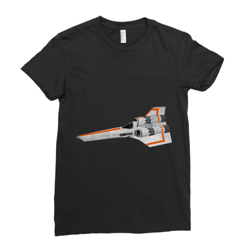 Battlestar Galactica Tos Viper I Ladies Fitted T-Shirt by cm-arts | Artistshot