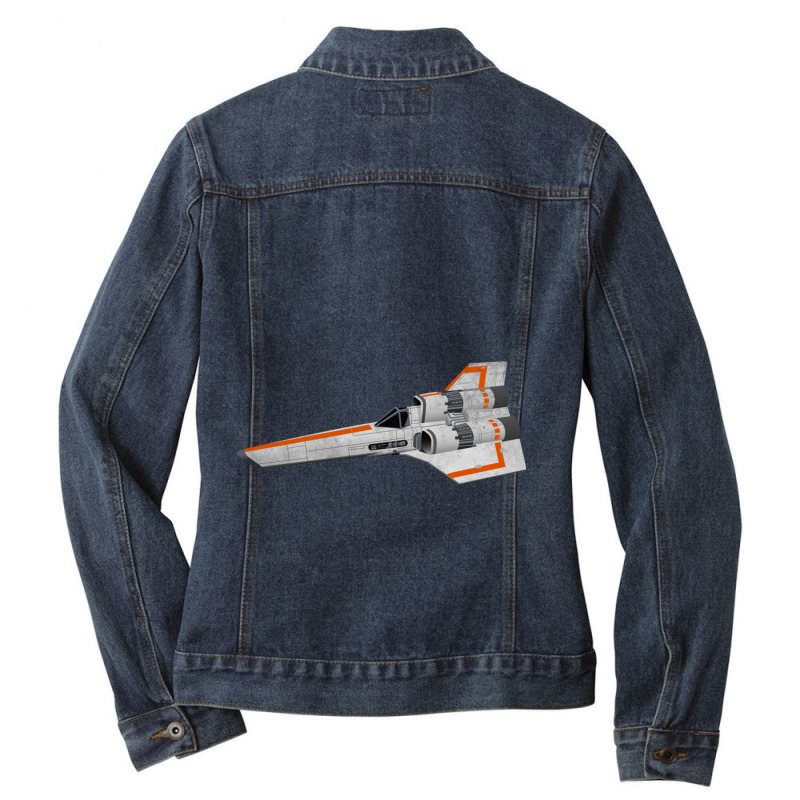 Battlestar Galactica Tos Viper I Ladies Denim Jacket by cm-arts | Artistshot