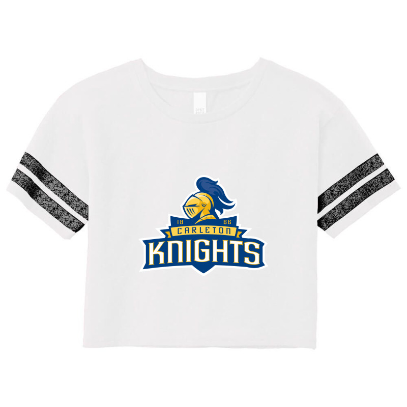 Carleton College Knights Scorecard Crop Tee by ayiayimg | Artistshot