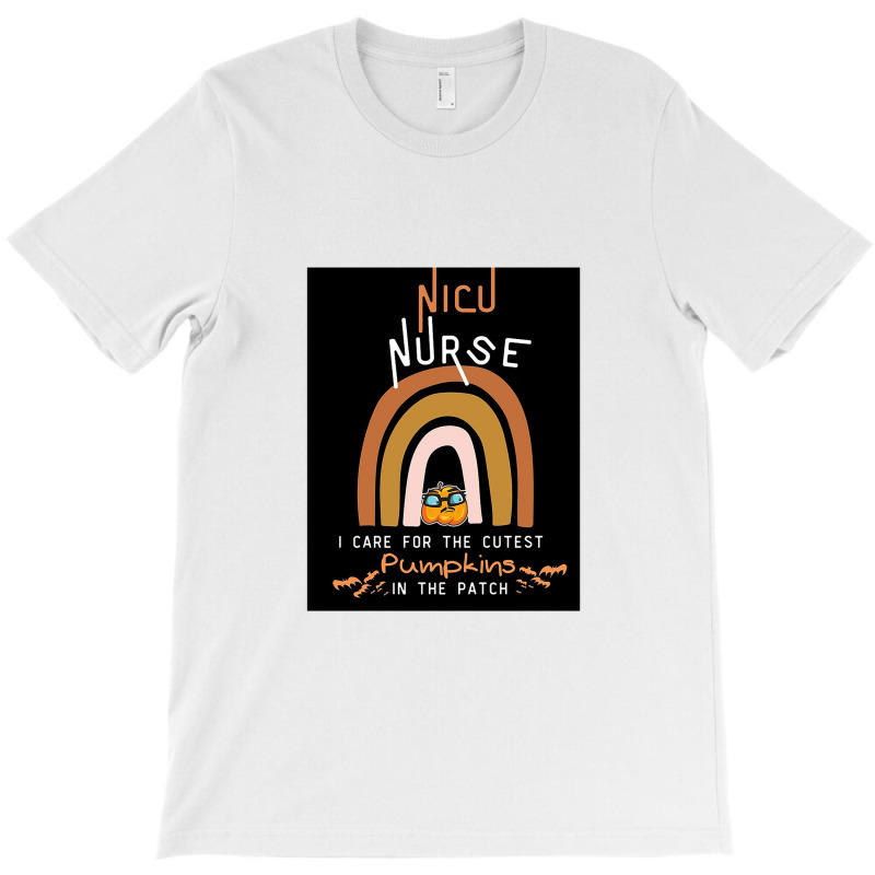 Rainbow Nicu Nurse  Cutest Pumpkins In The Patch Halloween Rn T-shirt | Artistshot