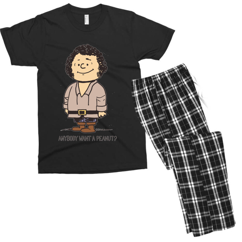 Anybody Want A Peanut Men's T-shirt Pajama Set | Artistshot