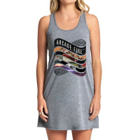 Arcade Fire Discography Tank Dress | Artistshot