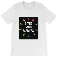 Stand With Farmers, Happy Christmas T-shirt | Artistshot