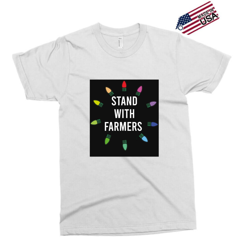 Stand With Farmers, Happy Christmas Exclusive T-shirt | Artistshot