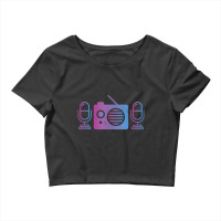 Best Ham Radio Cool Radio Operator Crop Top | Artistshot