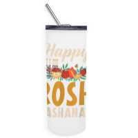 Happy Rosh Hashanah Shofar Jews Holiday Jewish New Year T Shirt Skinny Tumbler | Artistshot