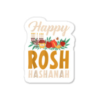 Happy Rosh Hashanah Shofar Jews Holiday Jewish New Year T Shirt Sticker | Artistshot