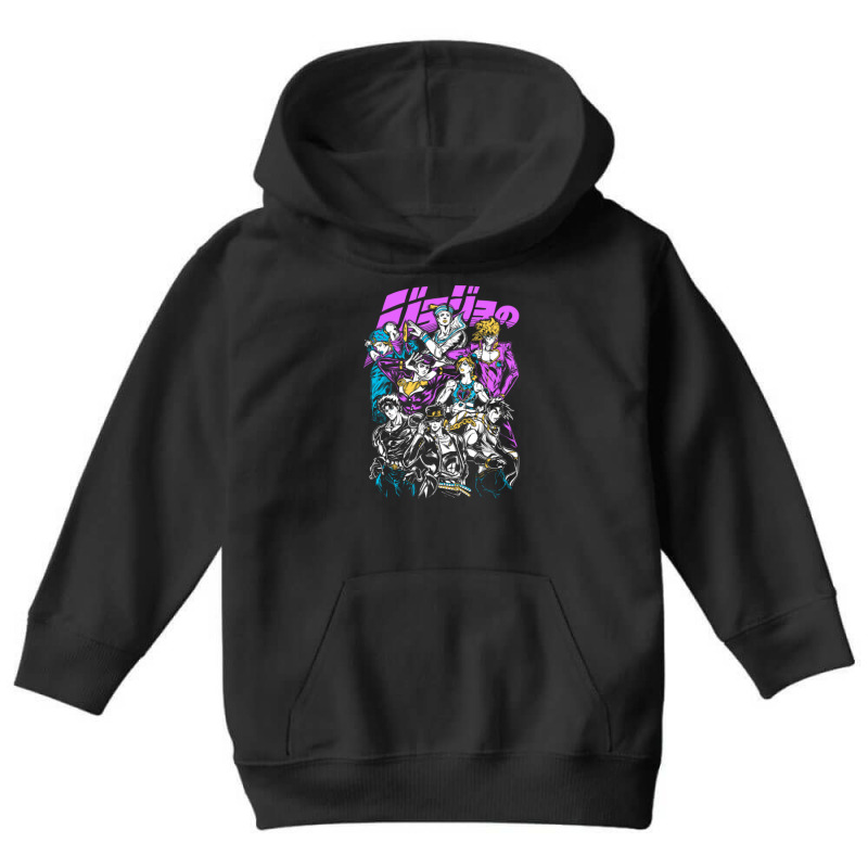 Jojos Youth Hoodie by cm-arts | Artistshot