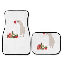 Fa La La Llama   Llama Christmas  Women Men Kids Full Set Car Mats | Artistshot