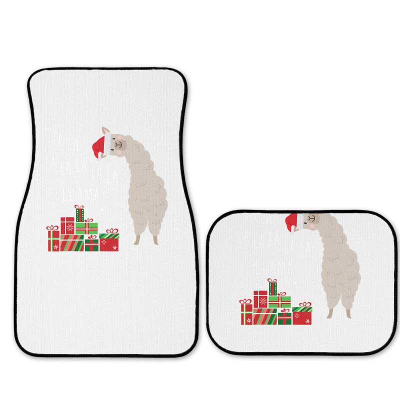 Fa La La Llama   Llama Christmas  Women Men Kids Full Set Car Mats | Artistshot