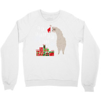 Fa La La Llama   Llama Christmas  Women Men Kids Crewneck Sweatshirt | Artistshot