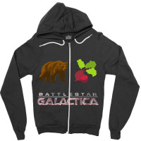 Bears, Beats, Battlestar Galactica Zipper Hoodie | Artistshot