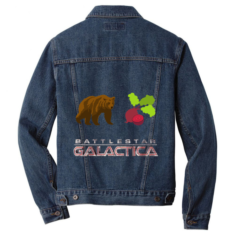 Bears, Beats, Battlestar Galactica Men Denim Jacket by cm-arts | Artistshot