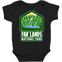 Far Lands National Park Baby Bodysuit | Artistshot