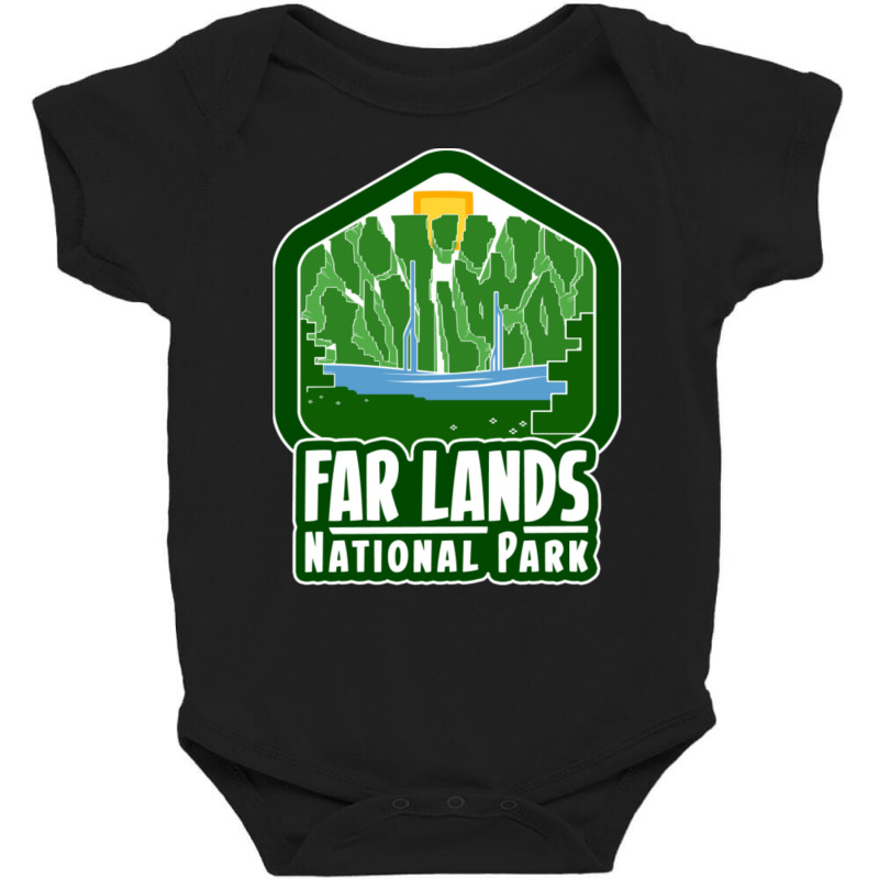 Far Lands National Park Baby Bodysuit | Artistshot