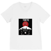 Tokyo  I Don’t Speak Japanese V-neck Tee | Artistshot