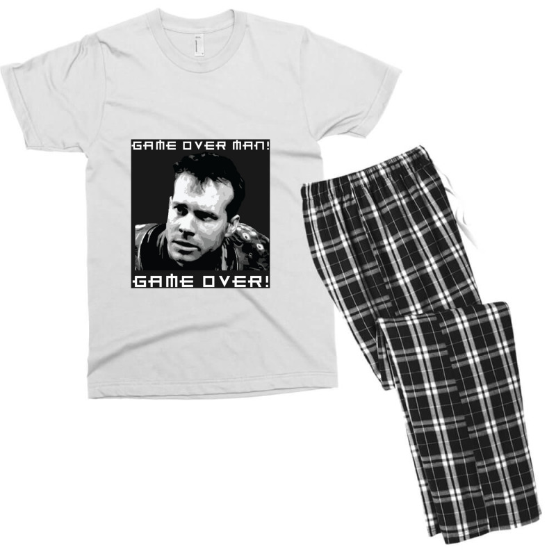 Game Over Man Game Over Quote Men's T-shirt Pajama Set by baikteman | Artistshot