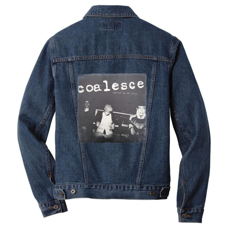 Coalesce Last Call For The Living American Mathcore Pioneers 1 Men Denim Jacket by cm-arts | Artistshot