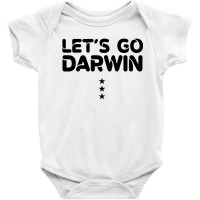 Let Go & Let Darwin Baby Bodysuit | Artistshot