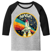 Usa Space Agency Vintage Colors V03 Youth 3/4 Sleeve | Artistshot