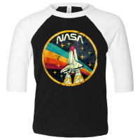 Usa Space Agency Vintage Colors V03 Toddler 3/4 Sleeve Tee | Artistshot