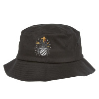 Giraffe Drummer Instrumentalist Gift Bucket Hat | Artistshot