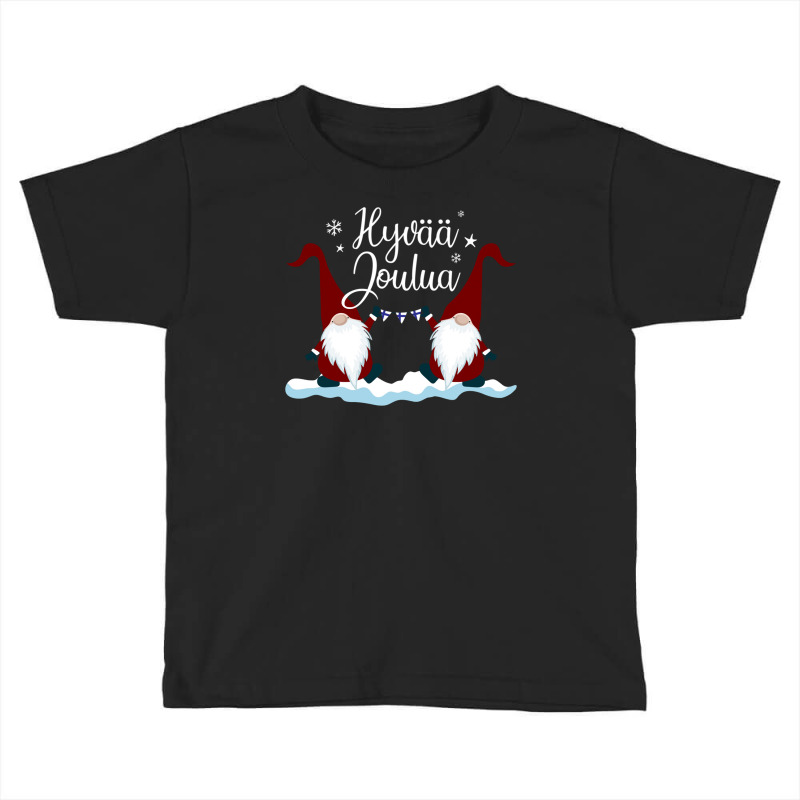 Finnish Merry Christmas Finland Gift Tee Hyvaa Joulua Toddler T-shirt by thutrinh | Artistshot