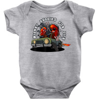 Kidney Buddies For Life Fun Organ Donation Awareness T Shirt Baby Bodysuit | Artistshot