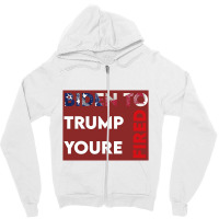 You're Fired Trump, Inauguration Day Zipper Hoodie | Artistshot