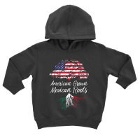 American Grown With Mexican Roots Born In Mexico Toddler Hoodie | Artistshot