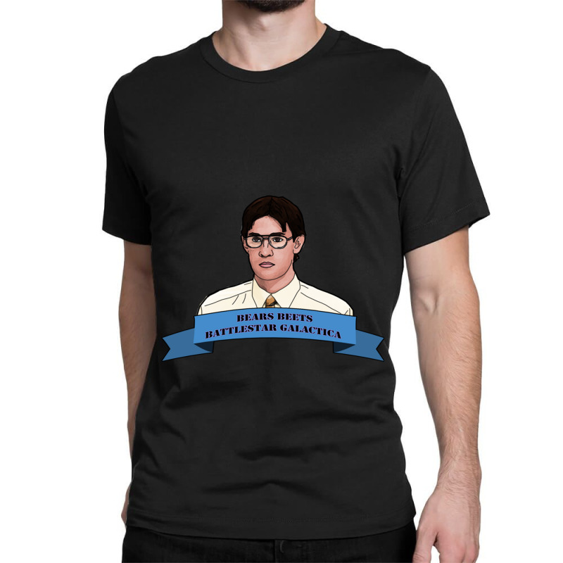 Bears. Beets. Battlestar Galactica. Classic T-shirt by cm-arts | Artistshot