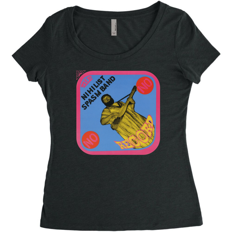 Nihilist Bandone Women's Triblend Scoop T-shirt by AlainaRoberts | Artistshot