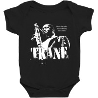 Coltrane Jazz Wisdom Saxophonist Musician (1-color) Baby Bodysuit | Artistshot