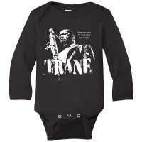 Coltrane Jazz Wisdom Saxophonist Musician (1-color) Long Sleeve Baby Bodysuit | Artistshot