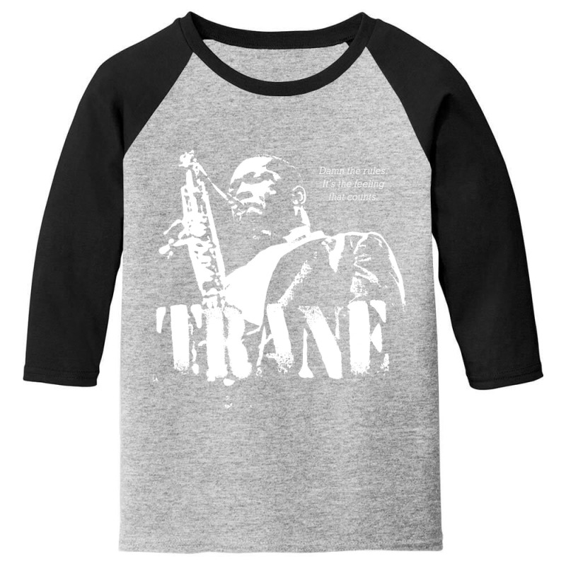 Coltrane Jazz Wisdom Saxophonist Musician (1-color) Youth 3/4 Sleeve by Kosdapen517 | Artistshot