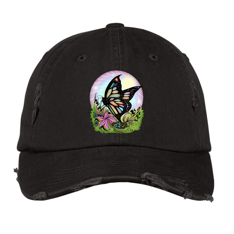 Butterfly Serenity, Butterfly Serenity Vintage, Butterfly Serenity Lov Vintage Cap by SHOPTTTTR5 | Artistshot