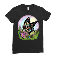 Butterfly Serenity, Butterfly Serenity Vintage, Butterfly Serenity Lov Ladies Fitted T-shirt | Artistshot