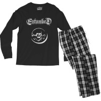 Entombed Skull Death Nihilist Edge Of Sanity Men's Long Sleeve Pajama Set | Artistshot