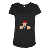 Break Stuff 3 Maternity Scoop Neck T-shirt | Artistshot