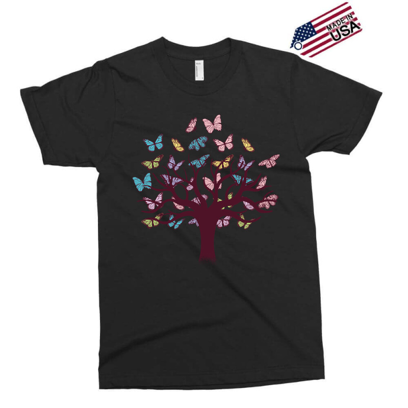 Butterfly Tree Design, Butterfly Tree Beautiful, Butterfly Tree, Beaut Exclusive T-shirt by SHOPTTTTR5 | Artistshot