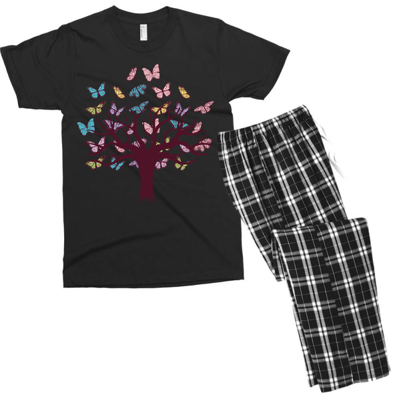 Butterfly Tree Design, Butterfly Tree Beautiful, Butterfly Tree, Beaut Men's T-shirt Pajama Set by SHOPTTTTR5 | Artistshot